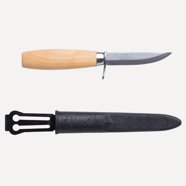 Нож Moraknive Woodcarving Junior (С) (береза; нержавеющая сталь)